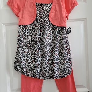 Sz 7/8 M girls NWT 2pc set by George